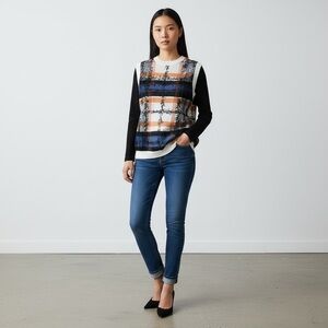 Burberry Women's Plaid Sleeveless Top